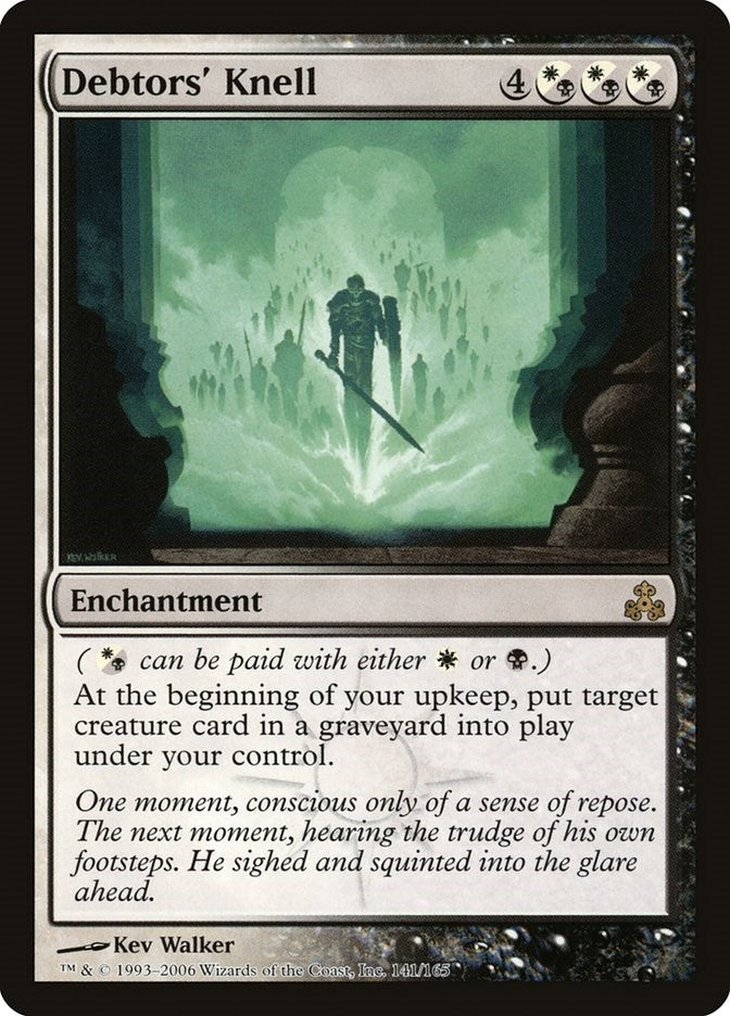 Image for Debtors' Knell (141) (Guildpact) (GPT) - Magic: The Gathering