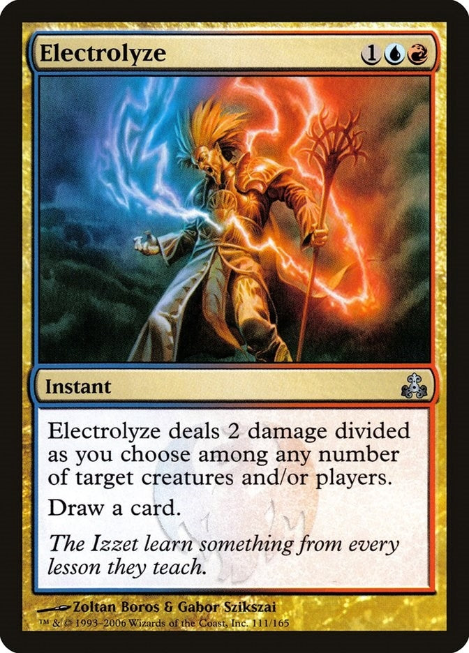Image for Electrolyze (111) (Guildpact) (GPT) - Magic: The Gathering