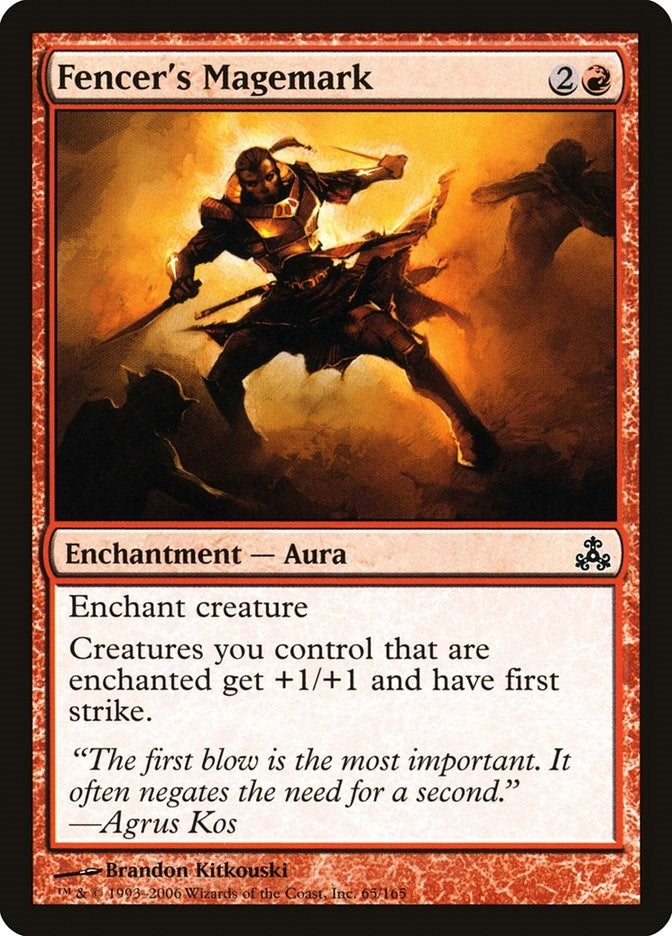 Image for Fencer's Magemark (65) (Guildpact) (GPT) - Magic: The Gathering