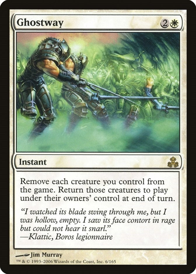 Image for Ghostway (6) (Guildpact) (GPT) - Magic: The Gathering
