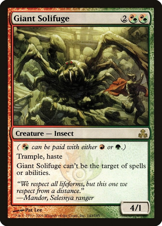 Image for Giant Solifuge (143) (Guildpact) (GPT) - Magic: The Gathering