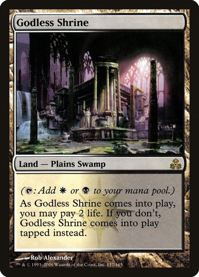 Image for Godless Shrine (157) (Guildpact) (GPT) - Magic: The Gathering