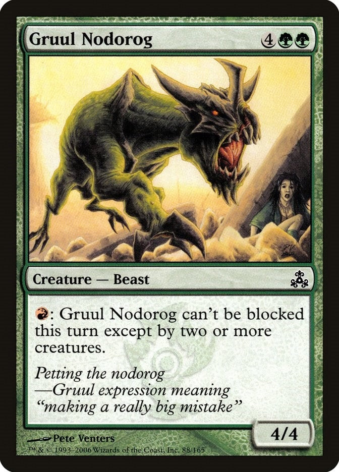Image for Gruul Nodorog (88) (Guildpact) (GPT) - Magic: The Gathering