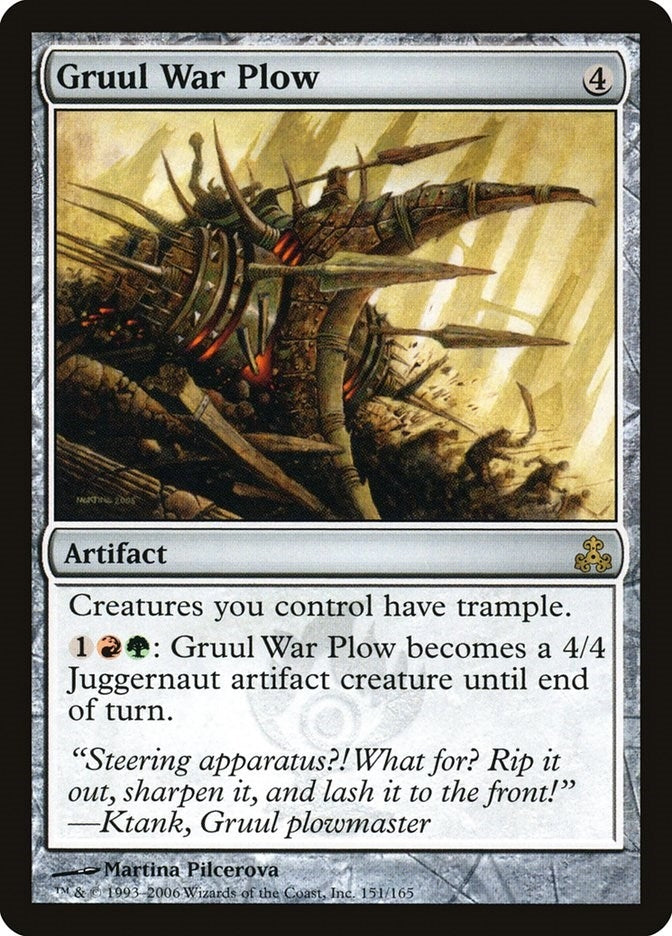 Image for Gruul War Plow (151) (Guildpact) (GPT) - Magic: The Gathering