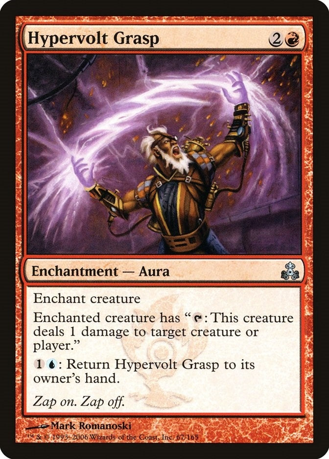 Image for Hypervolt Grasp (67) (Guildpact) (GPT) - Magic: The Gathering