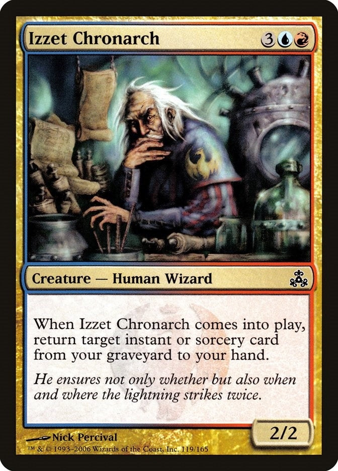 Image for Izzet Chronarch (119) (Guildpact) (GPT) - Magic: The Gathering