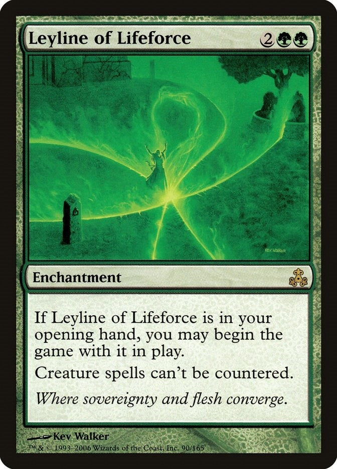 Image for Leyline of Lifeforce (90) (Guildpact) (GPT) - Magic: The Gathering