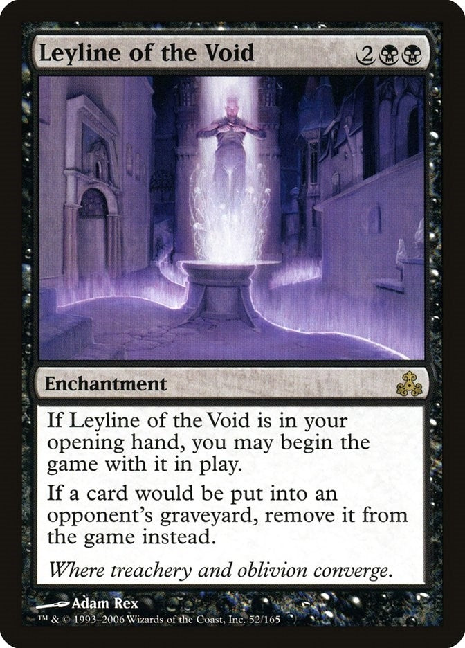 Image for Leyline of the Void (52) (Guildpact) (GPT) - Magic: The Gathering