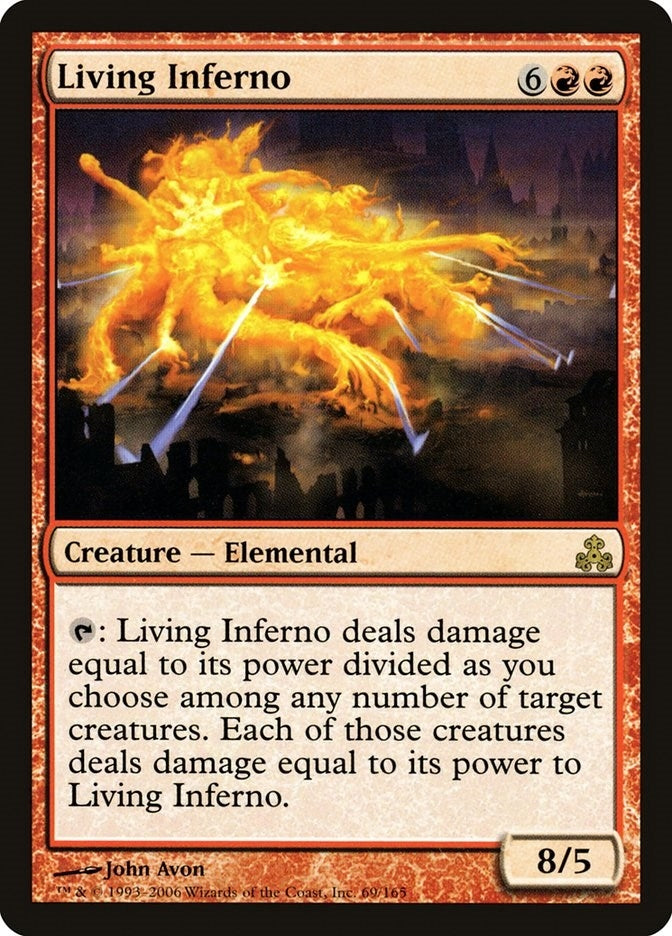 Image for Living Inferno (69) (Guildpact) (GPT) - Magic: The Gathering