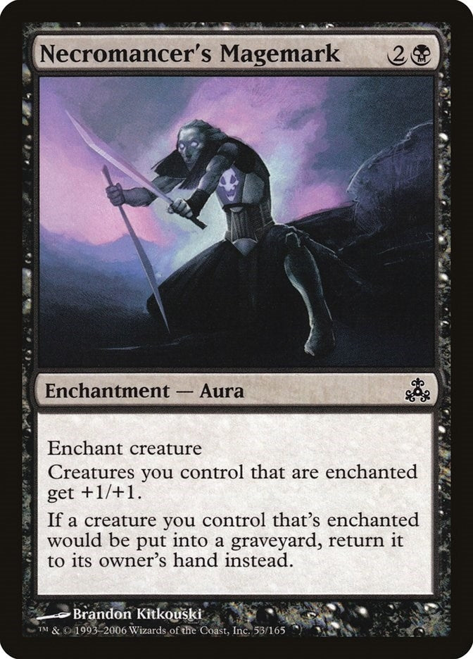 Image for Necromancer's Magemark (53) (Guildpact) (GPT) - Magic: The Gathering