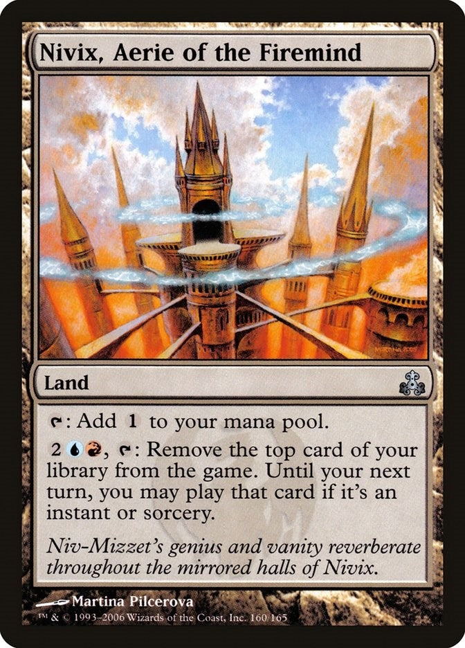 Image for Nivix, Aerie of the Firemind (160) (Guildpact) (GPT) - Magic: The Gathering