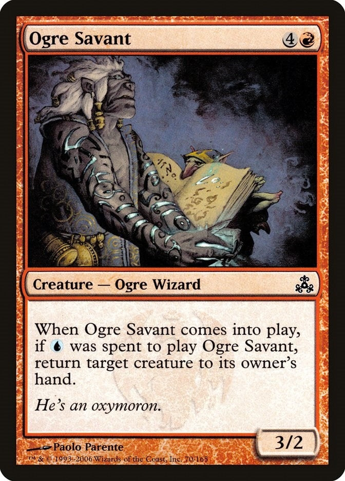 Image for Ogre Savant (70) (Guildpact) (GPT) - Magic: The Gathering