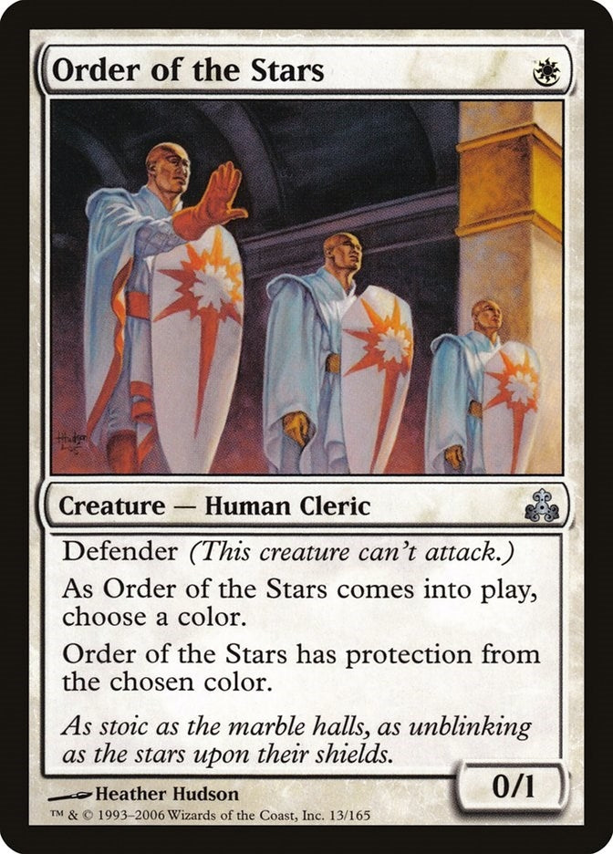 Image for Order of the Stars (13) (Guildpact) (GPT) - Magic: The Gathering
