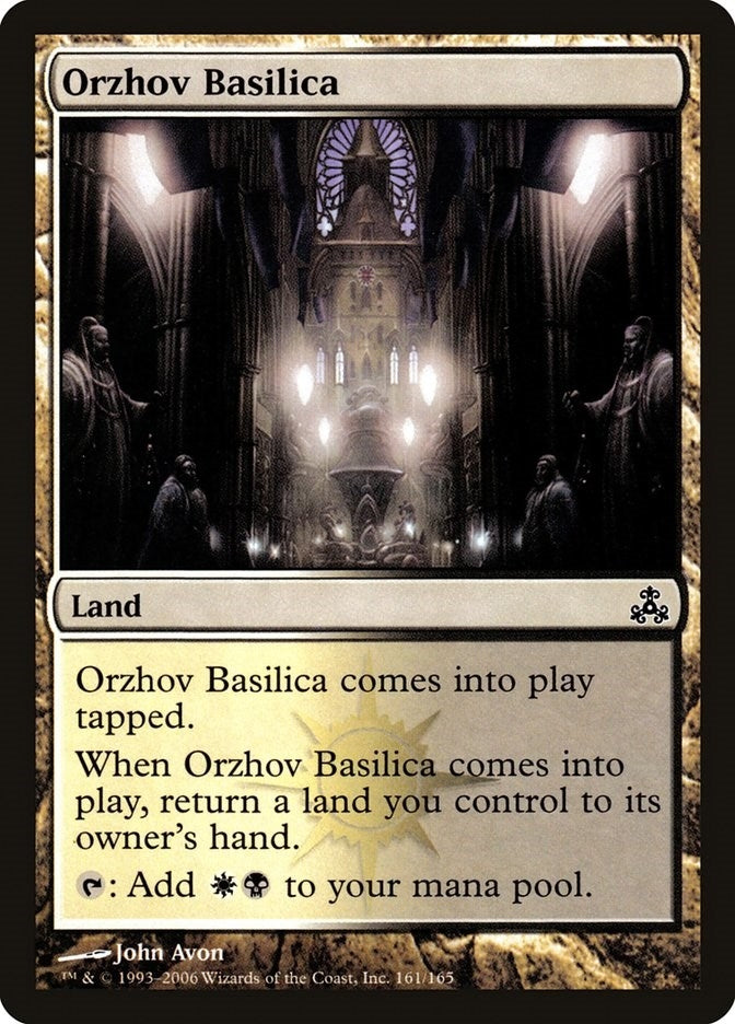 Image for Orzhov Basilica (161) (Guildpact) (GPT) - Magic: The Gathering