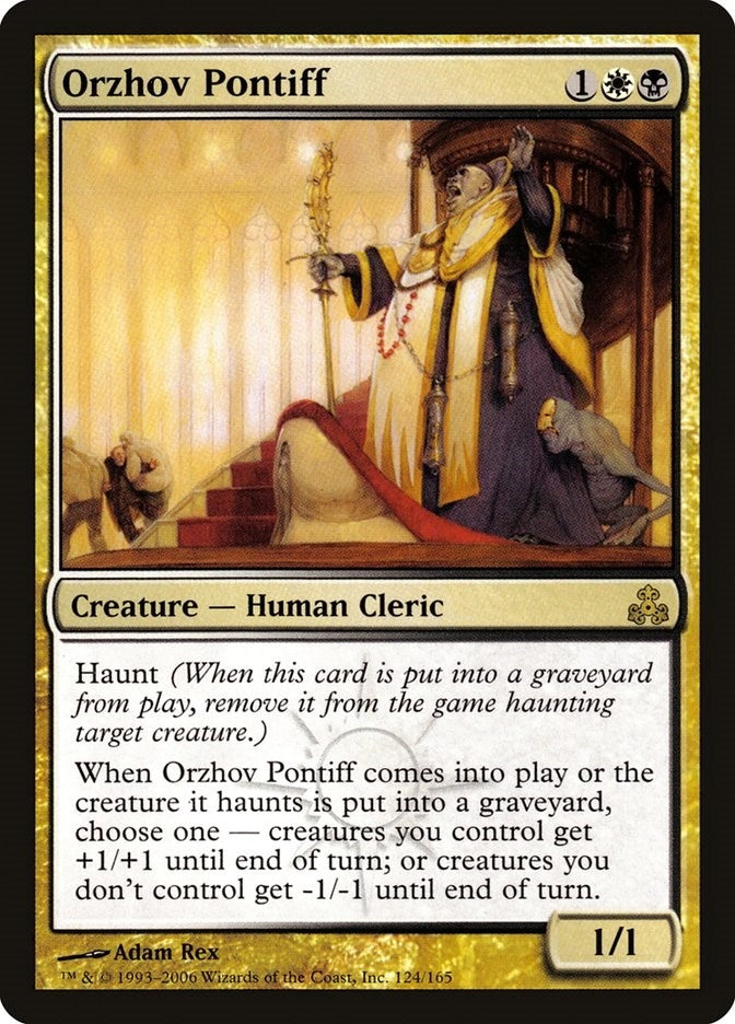Image for Orzhov Pontiff (124) (Guildpact) (GPT) - Magic: The Gathering