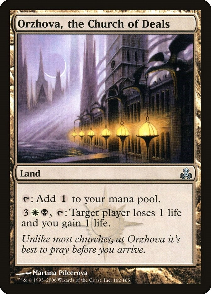 Image for Orzhova, the Church of Deals (162) (Guildpact) (GPT) - Magic: The Gathering