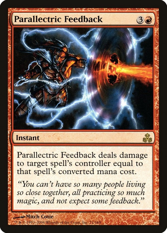 Image for Parallectric Feedback (71) (Guildpact) (GPT) - Magic: The Gathering