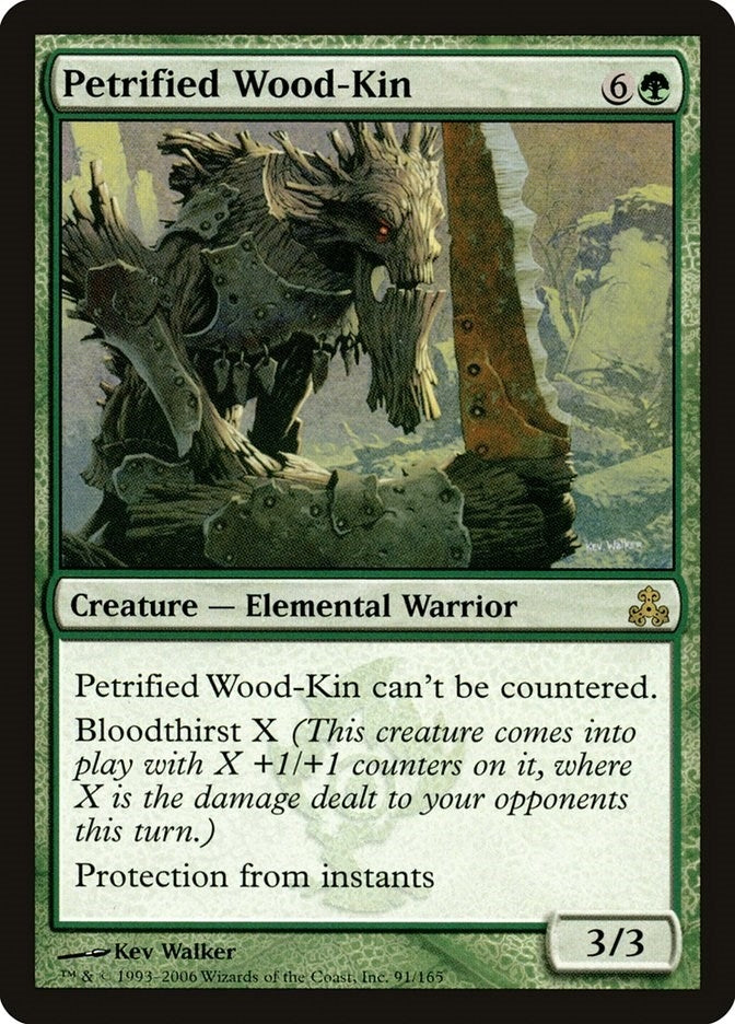 Image for Petrified Wood-Kin (91) (Guildpact) (GPT) - Magic: The Gathering