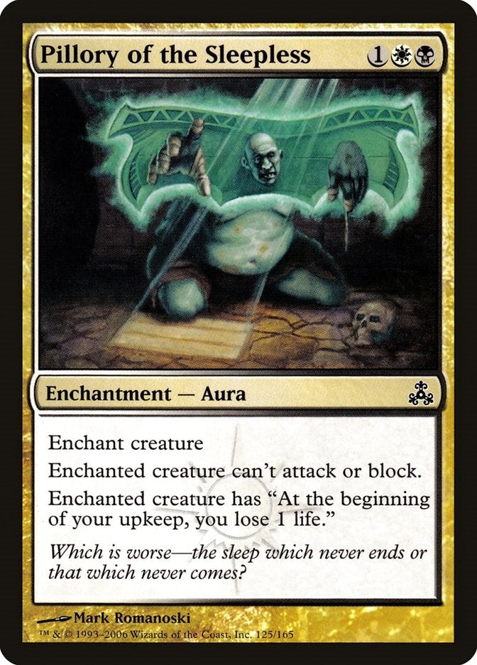 Image for Pillory of the Sleepless (125) (Guildpact) (GPT) - Magic: The Gathering