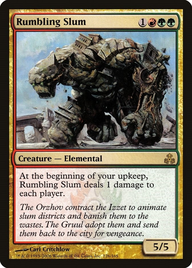 Image for Rumbling Slum (126) (Guildpact) (GPT) - Magic: The Gathering