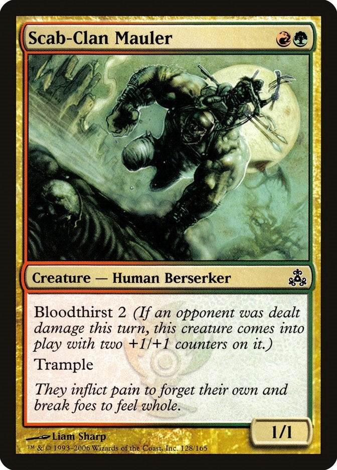 Image for Scab-Clan Mauler (128) (Guildpact) (GPT) - Magic: The Gathering