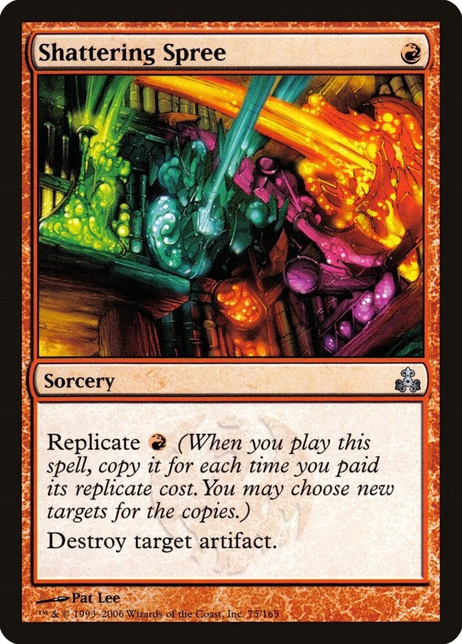 Image for Shattering Spree (75) (Guildpact) (GPT) - Magic: The Gathering
