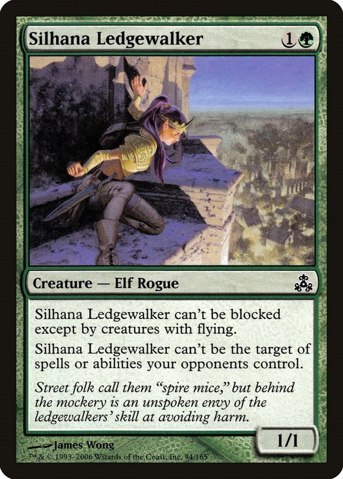 Image for Silhana Ledgewalker (94) (Guildpact) (GPT) - Magic: The Gathering