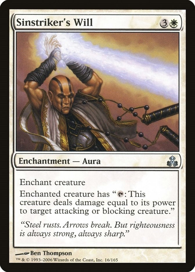 Image for Sinstriker's Will (16) (Guildpact) (GPT) - Magic: The Gathering