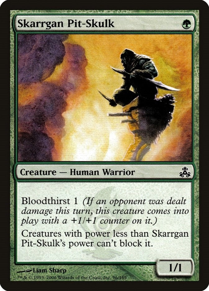 Image for Skarrgan Pit-Skulk (96) (Guildpact) (GPT) - Magic: The Gathering