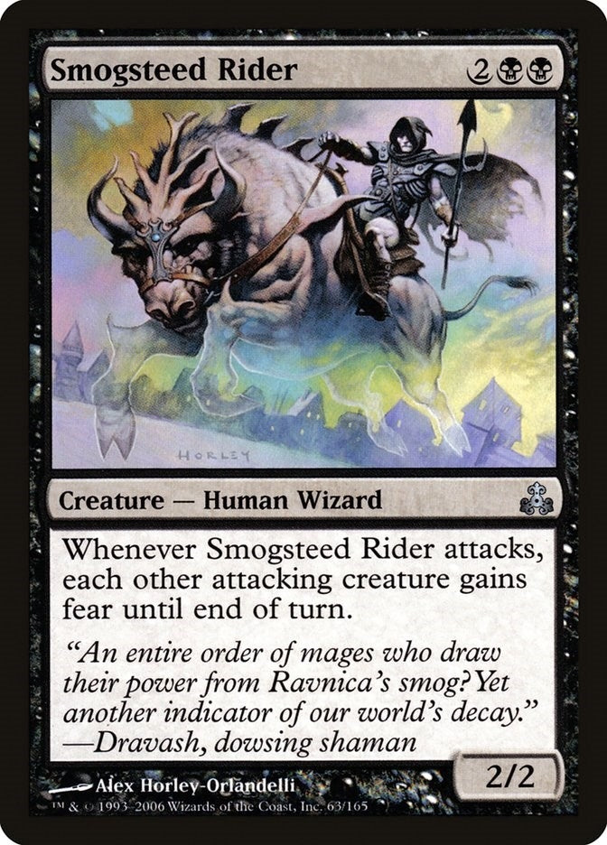 Image for Smogsteed Rider (63) (Guildpact) (GPT) - Magic: The Gathering