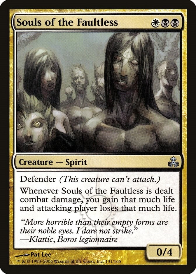 Image for Souls of the Faultless (131) (Guildpact) (GPT) - Magic: The Gathering