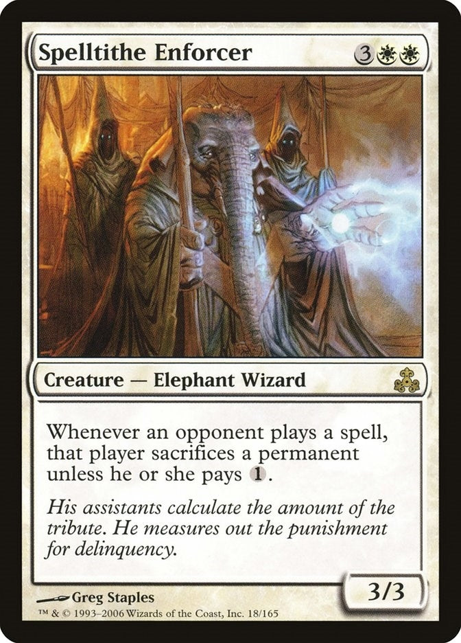 Image for Spelltithe Enforcer (18) (Guildpact) (GPT) - Magic: The Gathering