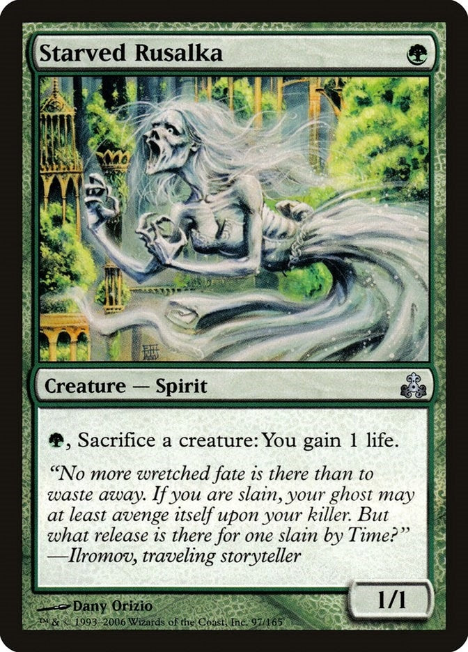 Image for Starved Rusalka (97) (Guildpact) (GPT) - Magic: The Gathering