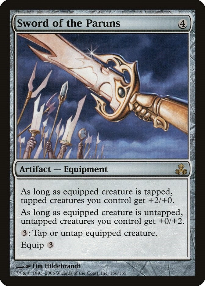 Image for Sword of the Paruns (156) (Guildpact) (GPT) - Magic: The Gathering