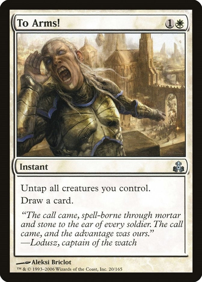 Image for To Arms! (20) (Guildpact) (GPT) - Magic: The Gathering