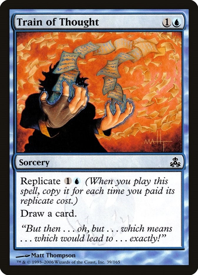 Image for Train of Thought (39) (Guildpact) (GPT) - Magic: The Gathering