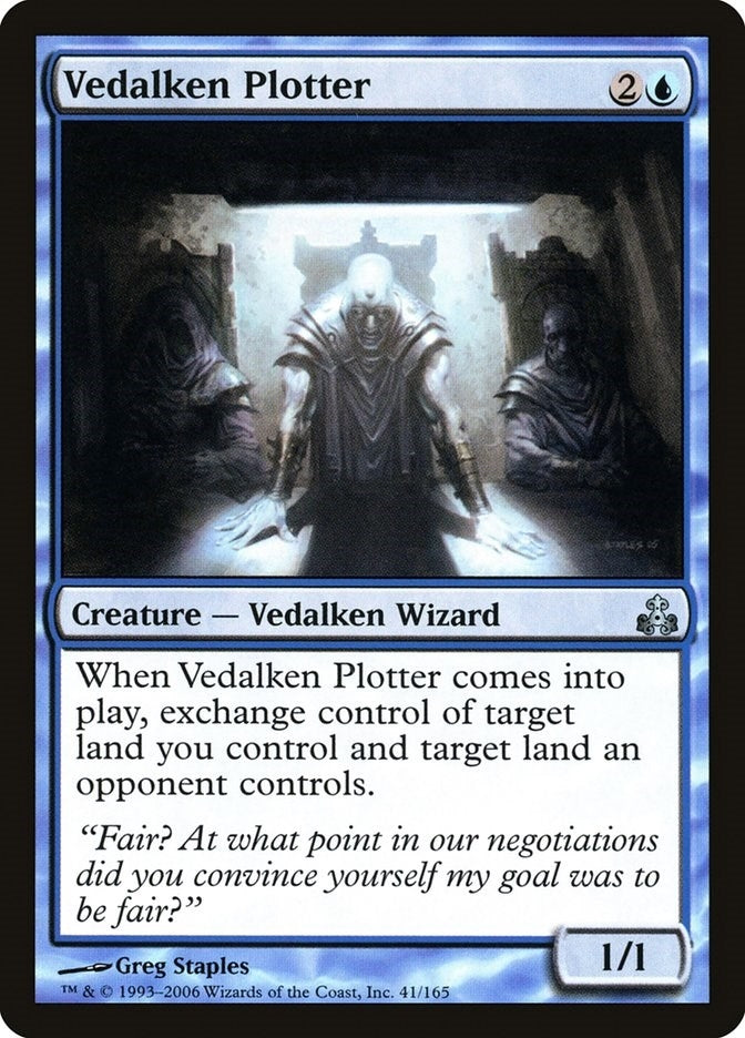Image for Vedalken Plotter (41) (Guildpact) (GPT) - Magic: The Gathering