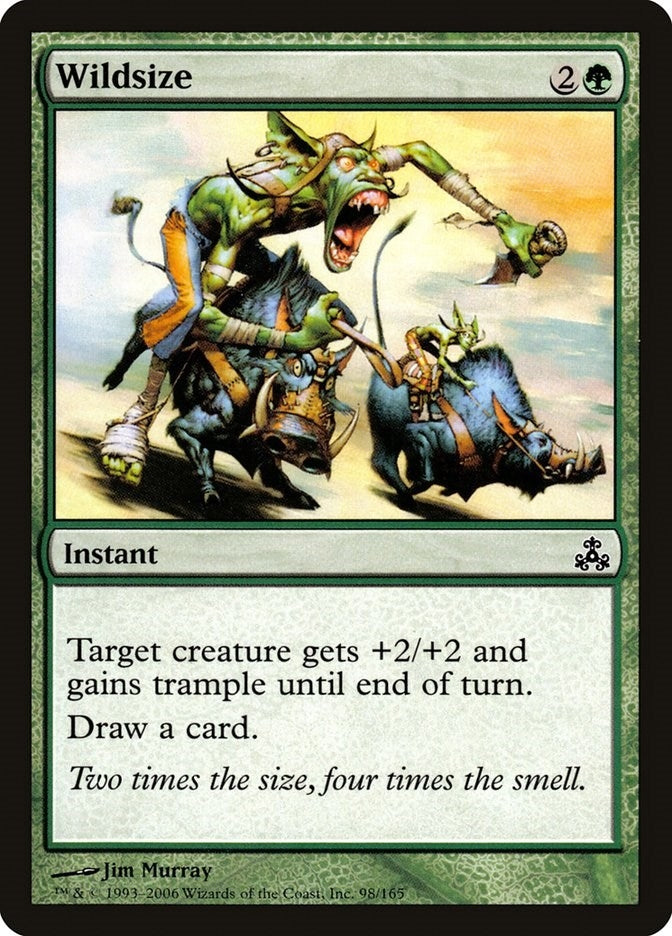 Image for Wildsize (98) (Guildpact) (GPT) - Magic: The Gathering