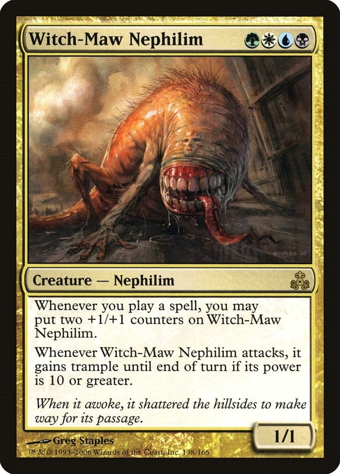 Image for Witch-Maw Nephilim (138) (Guildpact) (GPT) - Magic: The Gathering
