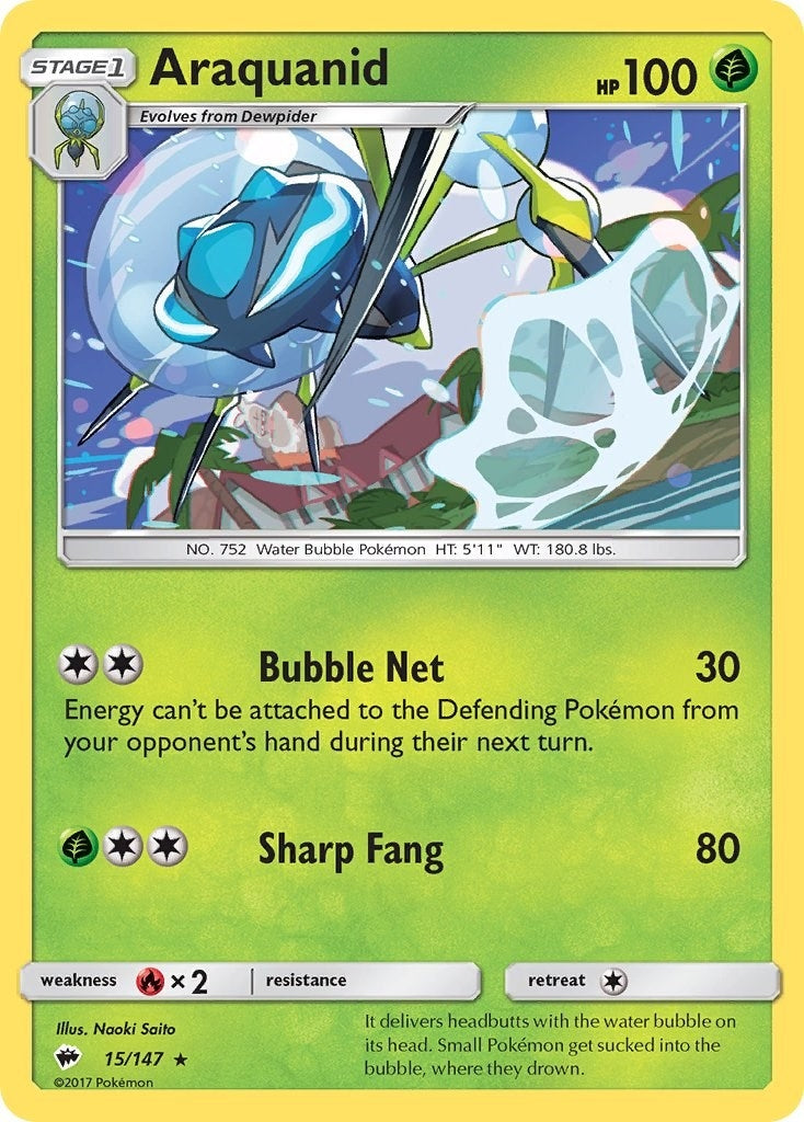 Araquanid (15/147) (SM - Burning Shadows)