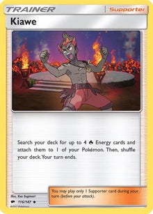Kiawe 116/147  - Reverse Holofoil SM  Burning Shadows - Uncommon
