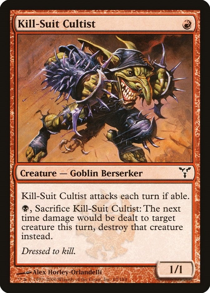Image for Kill-Suit Cultist (65) (Dissension) (DIS) - Magic: The Gathering