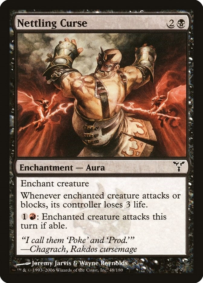 Image for Nettling Curse (48) (Dissension) (DIS) - Magic: The Gathering