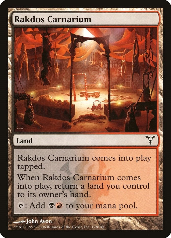 Image for Rakdos Carnarium (178) (Dissension) (DIS) - Magic: The Gathering