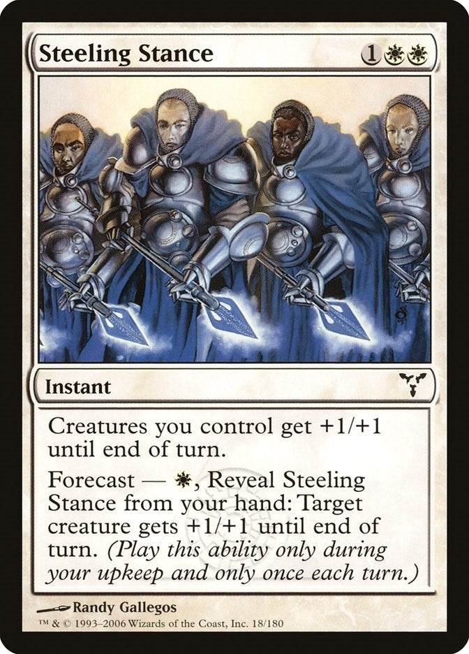 Image for Steeling Stance (18) (Dissension) (DIS) - Magic: The Gathering