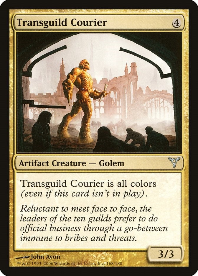 Image for Transguild Courier (168) (Dissension) (DIS) - Magic: The Gathering