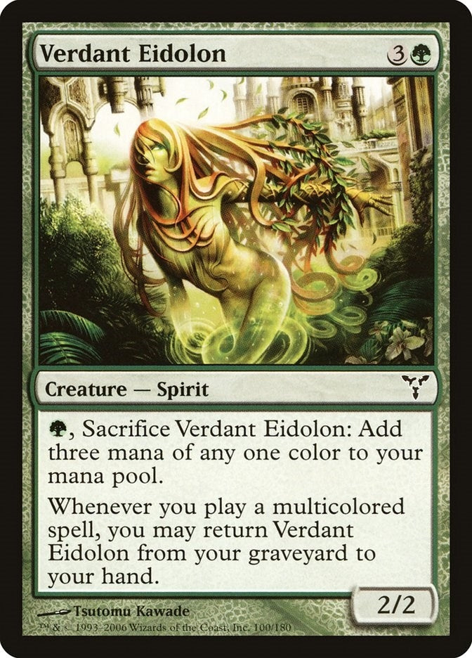 Image for Verdant Eidolon (100) (Dissension) (DIS) - Magic: The Gathering
