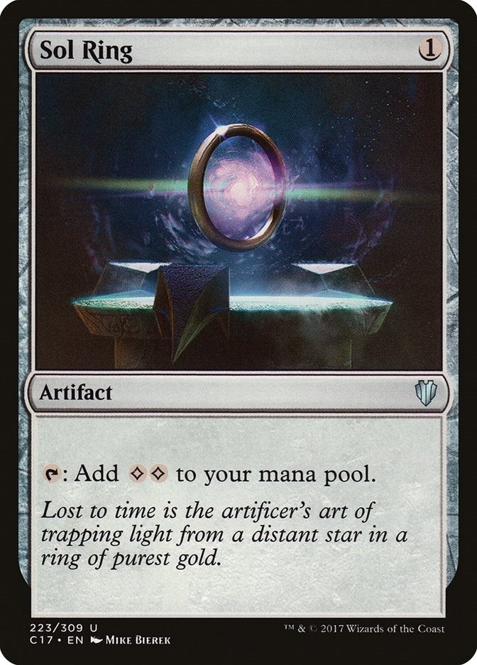 Image for Sol Ring (223) (Commander 2017) - Magic: The Gathering