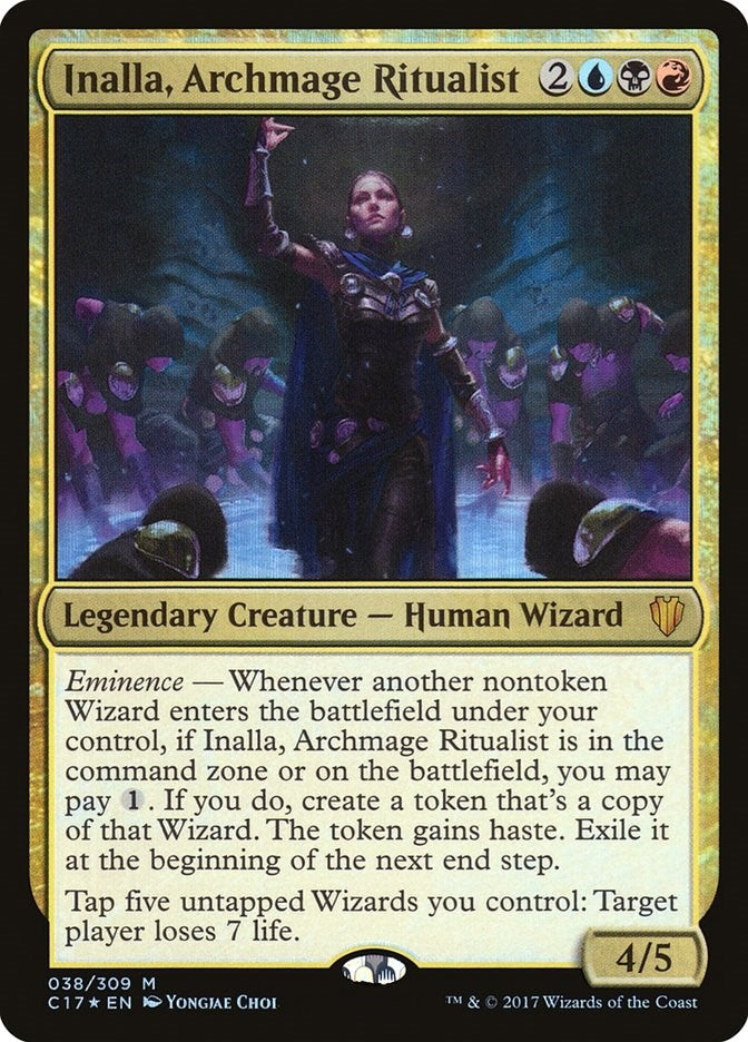 Inalla, Archmage Ritualist (38) (Commander 2017)