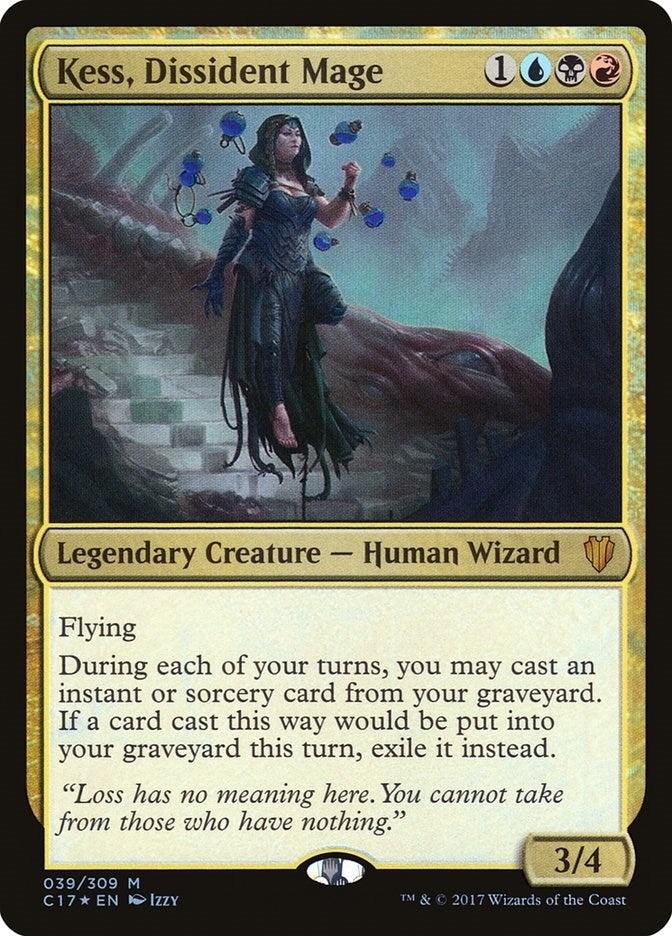 Kess, Dissident Mage (39) (Commander 2017)